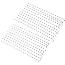10pcs Z type D1.2mm push rod steel wire push pull rod pushrod for rc aircraft airplane pull push connecting rod