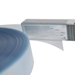 1M Transparent PVC Heat Shrink Tube Shrinkable Film RC Parts For Lipo Battery 35mm 50mm 62mm 72mm 82mm 90mm 120 110mm Insulation