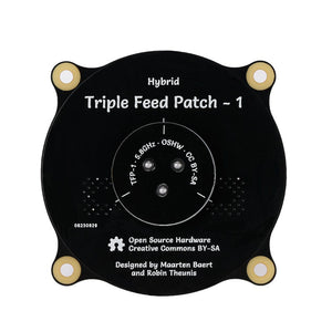 1pcs 5.8GHz Triple Feed Patch Antenna SMA Directional Circularly Polarized Antenna