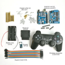 SZDOIT PS2 Gamepad Handle Control Metal TS100 Tracked Shock Absorbing Tank Chassis Kit Crawler RC Robot Motor DIY For Arduino