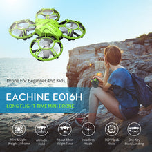 Eachine E016H Mini Altitude Hold Headless Mode 8mins Flight Time 2.4G RC Drone quadcopter RTF RC Helicopter For Kids VS S9HW H49