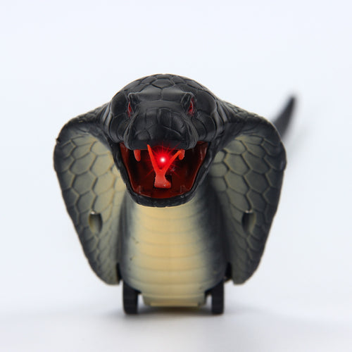 Novelty 1Pcs RC SnakeTerrifying Toy Plastic Infrared Funny Remote Control Snake Rattlesnake Mischief Christmas Gift Furniture