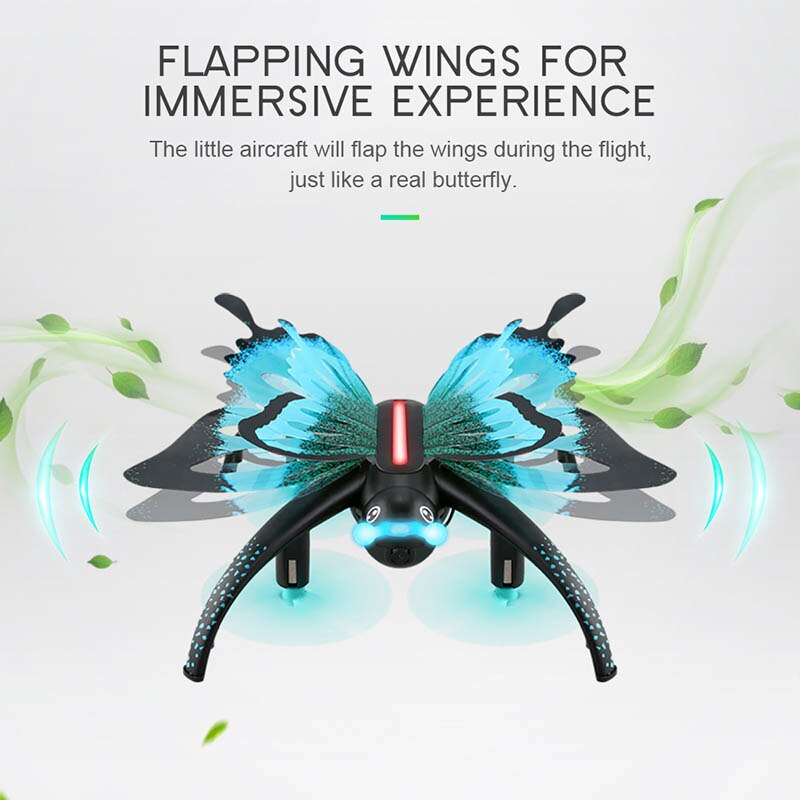 New Children Toy Remote Butterfly Airplane Simulation Quadcopter Airplane Education Toy for Kids