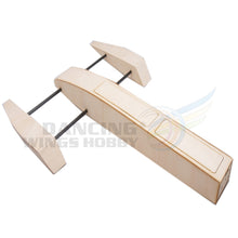 RC Speed Boat 495mm Wooden Sponson Outrigger Shrimp Racing Boat Model Building Kits Radio Remote Control Speedboat