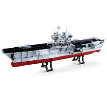 Submarine Military Ship Aircrafted Carrier Warship Battle Cruiser Frigate Model Building Blocks Bricks Toys Compatible Legoes