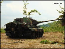 KNL HOBBY Heng Long 1/16 RC King Tiger tank model remote control OEM heavy coating of paint to do the old upgrade