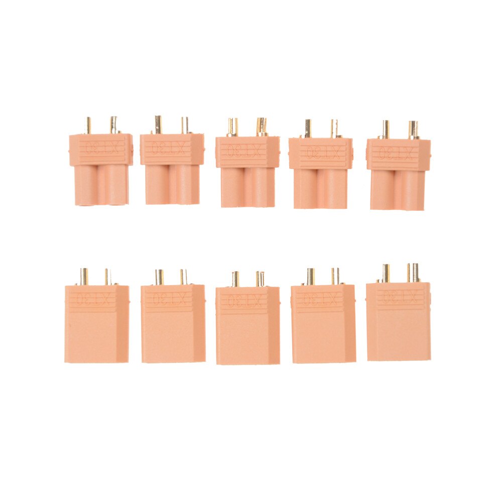 10pcs/lot Wholesale High Quality XT30 XT-30 XT 30 Plug Male Female Bullet Connectors Plugs For RC Lipo Battery