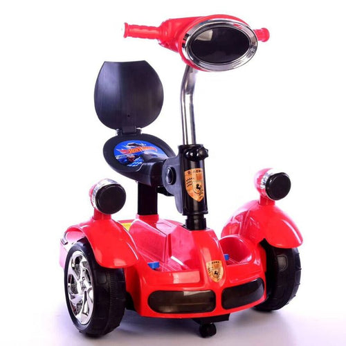 Fashion Children' Remote Control Car Balance Motor Van Ride on Electric Toys Kids RC Ride on Car Five Wheels Bumper Scooter Car
