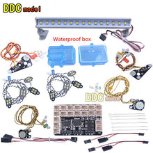 LED Front Rear lights + IC Lamp Group Headlight Kit For RC Crawler Trx4 RC Car Parts DIY Replacement Repair Accessories