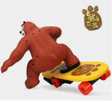 2017 new novel Bear haunt electric rc Scooter Balance car toy model slide rotate clasic film theme remote control toy