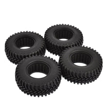 4PCS 100mm 1.9 inch Rubber Tires With Foam Inserts for 1:10 RC Rock Crawler Axial SCX10 D90 D110 Tamiya CC01 1.9 Inch Tyres
