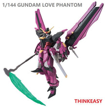 Bandai Gundam Model HG 1/144 LOVE PHANTOM GUNDAM MAGEE's BUILD DIVERS NT Mobile Suit Kids Toys