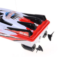 1 Set Outdoor Radio Remote Control Twin Motor High Speed Boat RC Racing