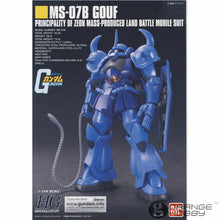 OHS Bandai HGUC 196 1/144 MS-07B Gouf Revive Mobile Suit Assembly Model Kits