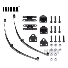 INJORA Hard Leaf Spring Suspension Steel Bar for 1:10 RC Rock Crawler D90 TF2 Axial SCX10 F350