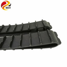 DOIT Rubber carTrack for robot Tank car chassis pedrail transmission belt for tractor crawler caterpillar chain tracked wheel