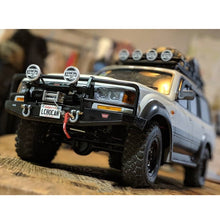 2PCS/4PCS RC Crawer Round LED Light & Cover for 1:10 RC Crawler Traxxas TRX-4 Axial SCX10 Tamiya CC01 D90 TF2 RC Car Parts