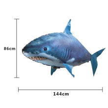 Remote Control Shark Toys Air Swimming Fish Infrared RC Flying Air Balloons Clown Fish Kid Toys Gifts Party Decoration Drop ship