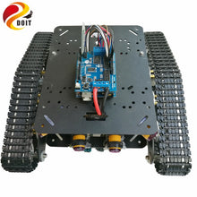 DOIT TSD300 Bluetooth/WiFi Control Crawler Tank Car Chassis with Tracking and Obstacle Avoidance RC Remote Toy
