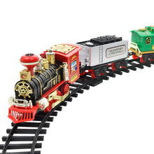 2019 Newest Electric Dynamic Steam RC Track Train Set Simulation Model Toy For Children Rechargeable Children Remote Control Toy