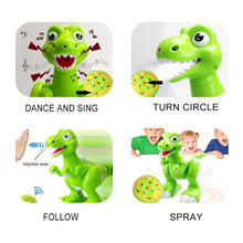 Remote Control Dinosaur Spraying Water RC Interative Walking Pet Light Up Eyes Dragon Dinosaur Robot with Humidifier Function