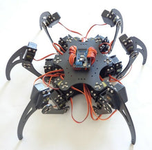18DOF Aluminium Alloy Hexapod Robotic Spider Six Legs Robot Frame Kit No Remote Controller for DIY Robot Accessories