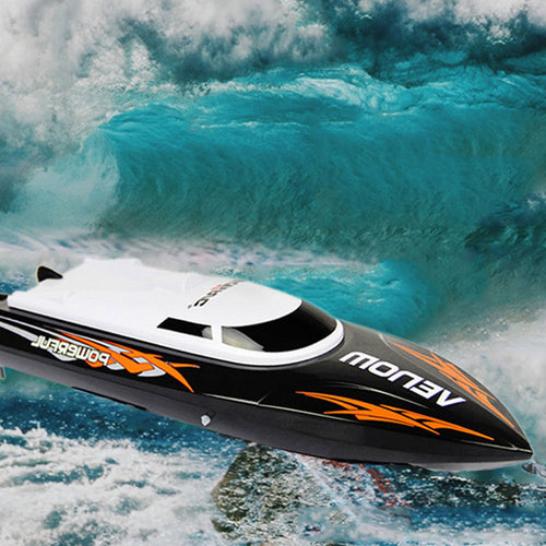 High Speed RC Boat 2.4GHz 4 Channel Racing Fishing Tool Smart RC Boat Toys Fish Finder Ship Boat Remote Control Fishing Boats