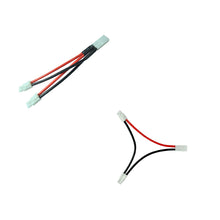 Amass T XT60 Tamiya TRX XT90 EC3 EC5 plug Parallel Series One female to 2 male leads 12awg silicone wire Deans For Lipo Battery