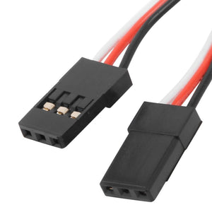 10pcs 50mm-300mm Male To Male Quadcopter Extension Servo Lead Futaba JR Wire Cable RC