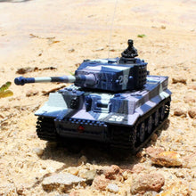 Hot Selling Mini Radio Remote Control Tank RC German Military Tiger Tank with Sound Light Toy For Childs