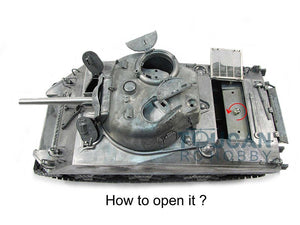 100% Metal Mato 1/16 M4A3 Sherman KIT RC Tank Infrared Version Metal Color 1230 TH00672