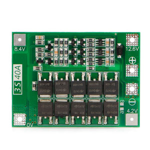 1pcs 3S 11.1V 12.6V 40A w/Balance 18650 Li-ion Lithium Battery BMS Protection Board Enhanced/Balanced Version