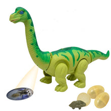 Dinosaur toy suit electronic Laying eggs crawl Sound and light projection Real animal pet pop jurrasic world