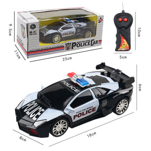 1:24 Electric 5 Style rc car Toy for Boy Police sports Vehicle Mini Diecast Model Cars Toys for children friends Moto oyuncak