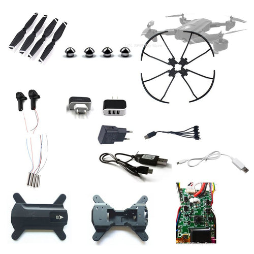SG900 SG900-S X196 RC Drone Parts Body Fold Arm Gears Motor Engine Propeller Main Board Fixed Cover Protective Ring Accessories