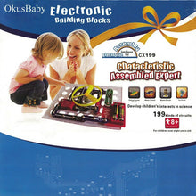 Newest 199 Kinds Compound Mode Switch Circuits Electronics Block Kit Electric Educational Assembling Toys for Kids