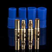 5set/lot EC3 3mm/EC5 5mm Male-Female Type Battery Connector Golden Battery Connector Bullet Plug