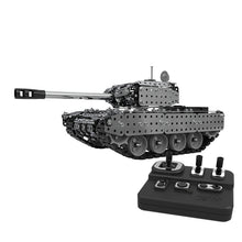 New RC Stainless Steel Assembly Remote Control Tank Kit RC Military Tank Set Bricks Compatible With Model Building Blocks