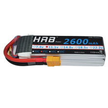 HRB RC Lipo Battery 3S 11.1V 1500mah 1300mah 2200mah 2600mah 90C 45C 65C 30C 35C Li-poly battery for FPV RC Drones Helicopters