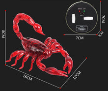 RC Simulation Scorpion Robotic radio Insect Prank Toys Beetle Remote Control Smart Animal Model Child Gifts kids toys