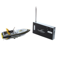 abay 2019 hot Miniature Mini RC Boat Radio Remote Control Yellow Kid Toy FB-57