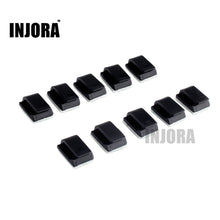 10PCS Black Wiring Buckle with 3M Double-sided Adhesive for RC Crawler Car RC Boat Drone RC Model