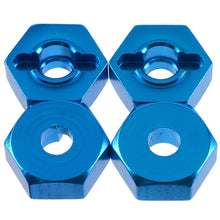 4Pcs 12mm Aluminum Wheel Hex Nut With Pins Drive Hubs 4P HSP 102042 1/10 Upgrade Parts For 4WD RC Car Himoto