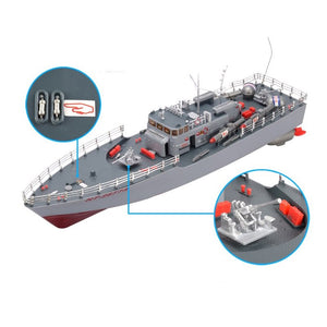 RC Boat 1/275 Destroyer WarShip Remote Control Military Naval Vessels Racing Ship Electronic Model For Kids Birthday Hobby Toys