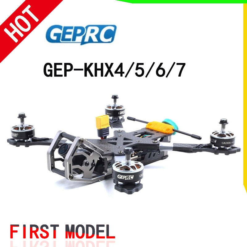 GEPRC Elegant Hybrid-X FPV Frame kit Carbon fiber GEP-KHX4/KHX5/KHX6/KHX7 w/ PDB 5V&12V For RC Drone Model DIY Racing Quadcopter