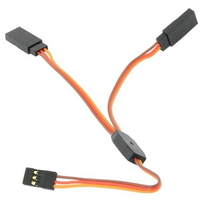Amass 15CM 30CM Y Servo Cable Lead Splitter For JR HITEC Servo Parts Accessories