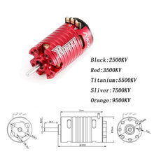 SURPASS HOBBY MINI 1410 2500KV 3500KV 5500KV 7500KV 9500KV Brushless Motor for Kyosho Mr03 Pro Atomic DRZ 1/24 1/28 1/32 RC Car