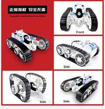 2017 360 degree flip multifunction stunt Car remote control tanks RC cross-country Caterpillar tank as boy festival gift