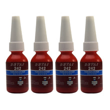 4PCS 10ml Anti-leakage Wire Sealing Screw Glue 242 Locking Agent Anti-pressure Anaerobic Glue Blue Leakproof Thread Locker