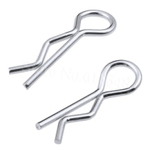 50pcs Large RC Body 1/8 Clips Pins Metal For Truck Buggy 1:8 Shell Spare Parts Fit 1/5 Baja